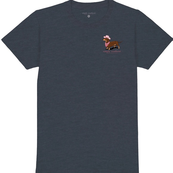 Simply Southern Dolly Parton Weenie Dog YOURS Smile Tee Women’s XL T-shirt NEW - Picture 2 of 7